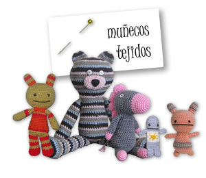 MuÃ±ecos tejidos en crochet