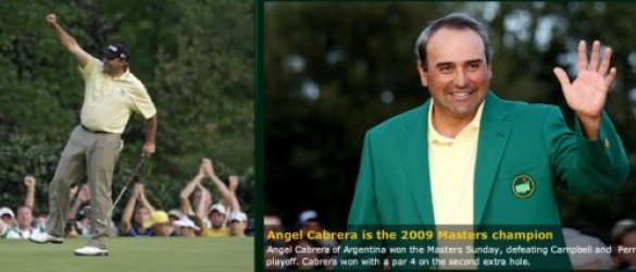 Master de Augusta- Cabrera tiene la  Chaqueta Verde por un año