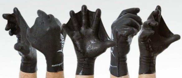 Guantes palmípedos