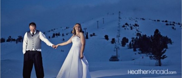 Una boda en la nieve