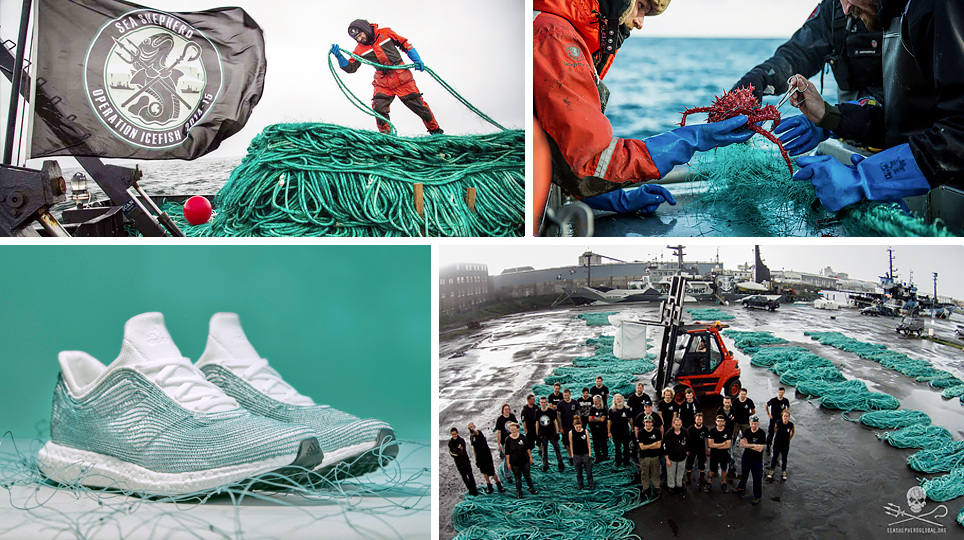 Resultado de imagen para adidas x Parley: From Sea to Shoe