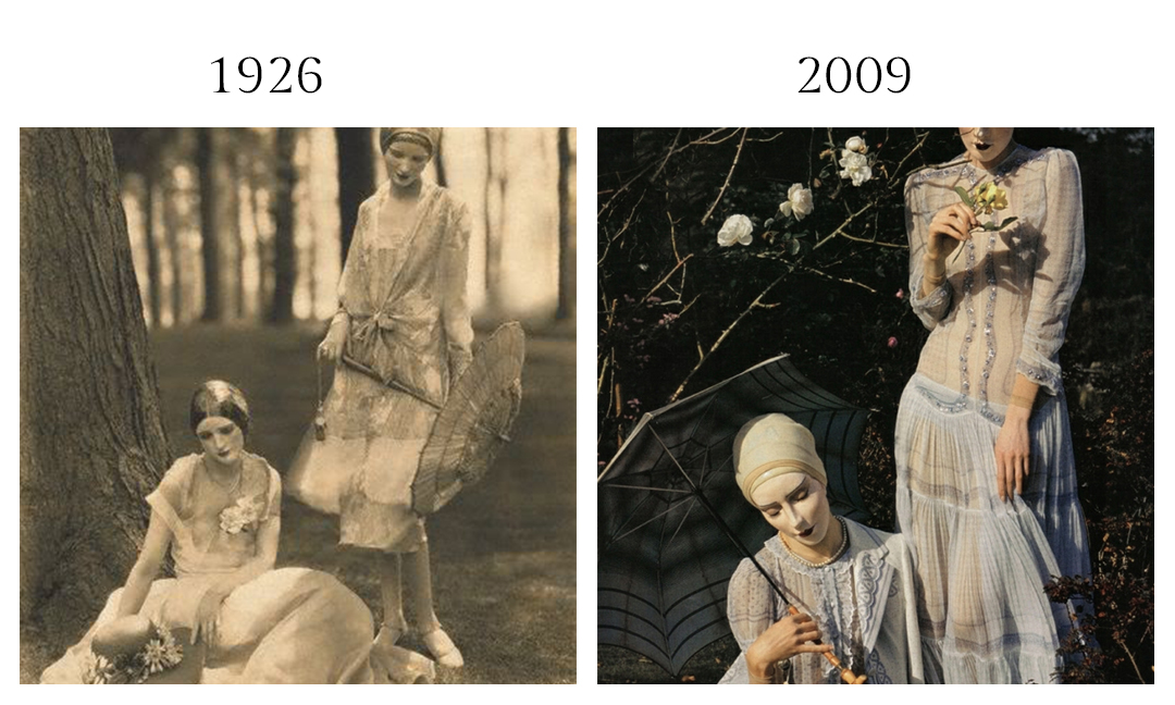 Edward Steichen y Tim Walker