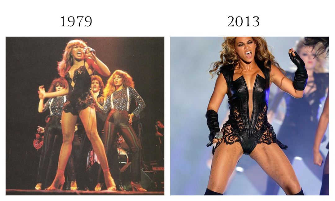 Tina Turner y Beyoncé